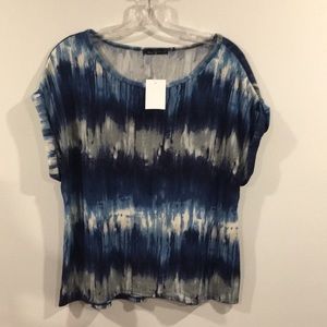 GYPSY SKY LA Cap Sleeve Tie Dye Colored Top Size S